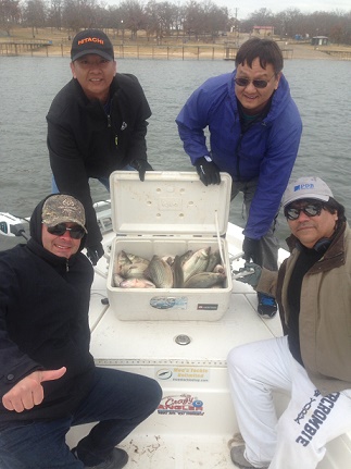 12-2-14 Nguyen with BigCrappie Guides on CCL Tx